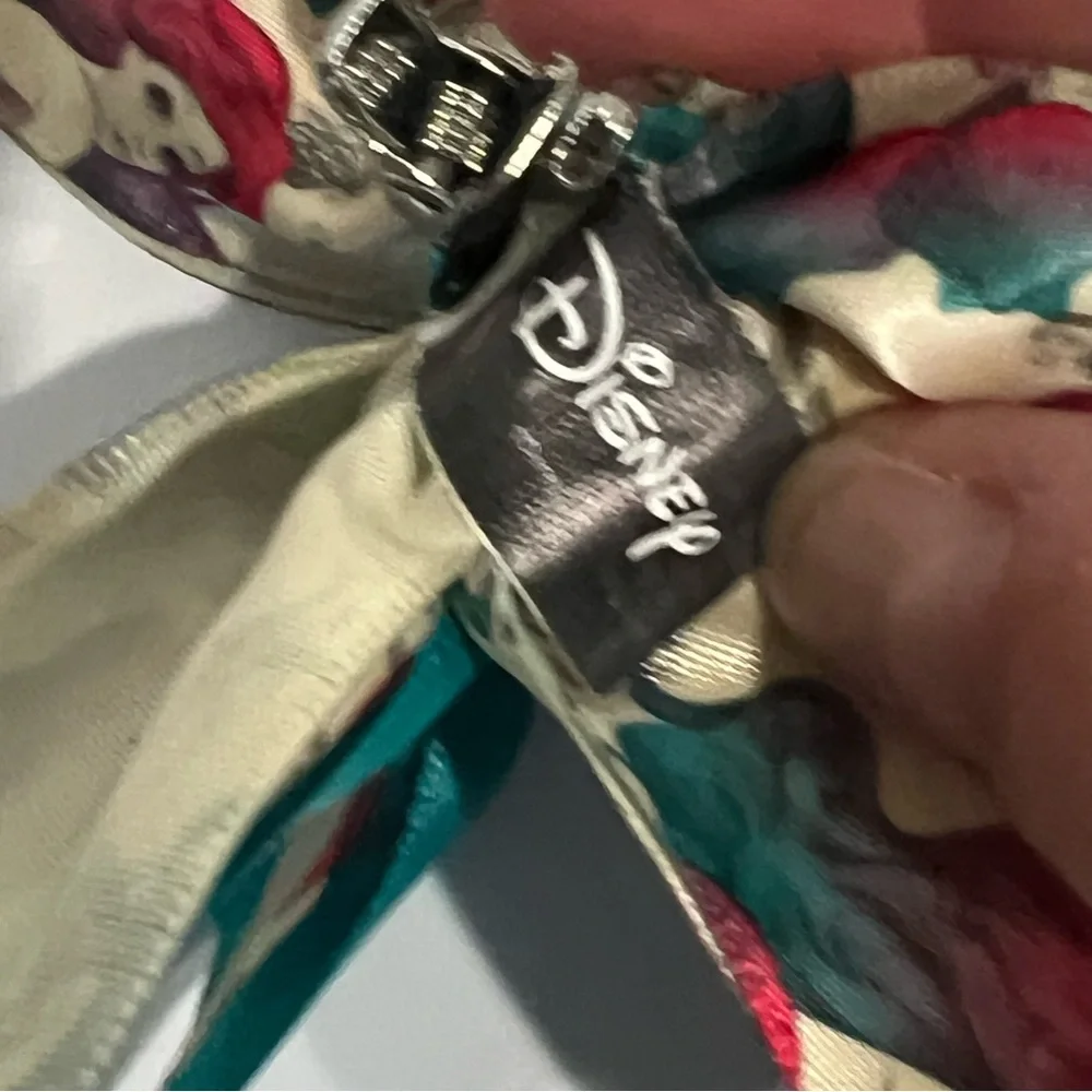 Disney Ariel Multicolor Bow with Bag EUC